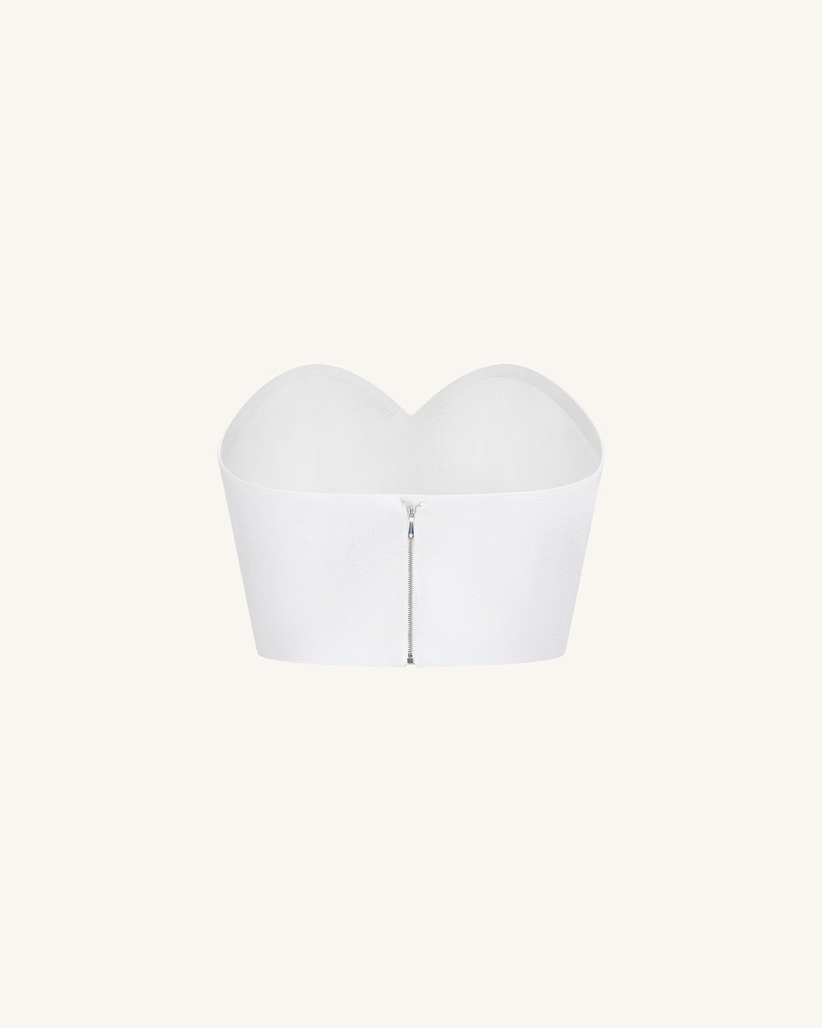 Sweetheart Bustier - White | JW PEI