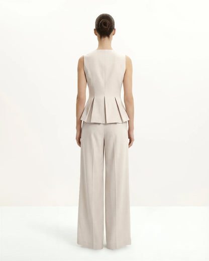 Structured Seam Round - Beige | JW PEI