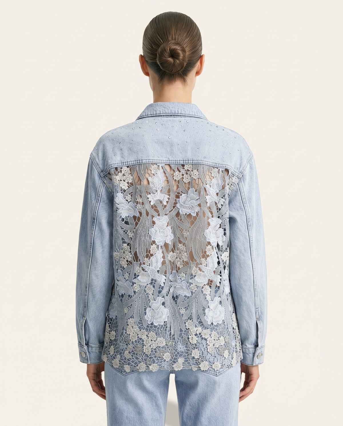 The Double Agent Denim Shirt - Light Blue | JW PEI