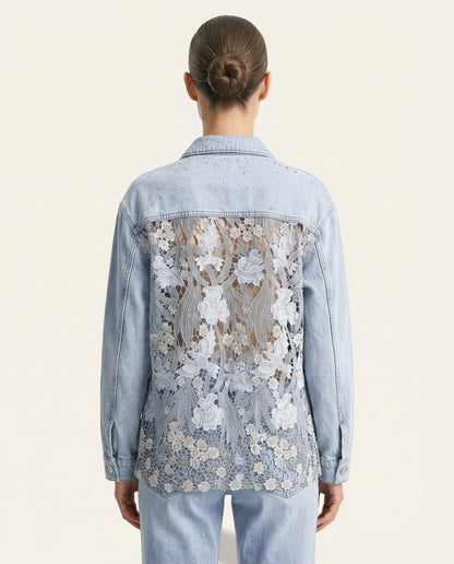 The Double Agent Denim Shirt - Light Blue | JW PEI