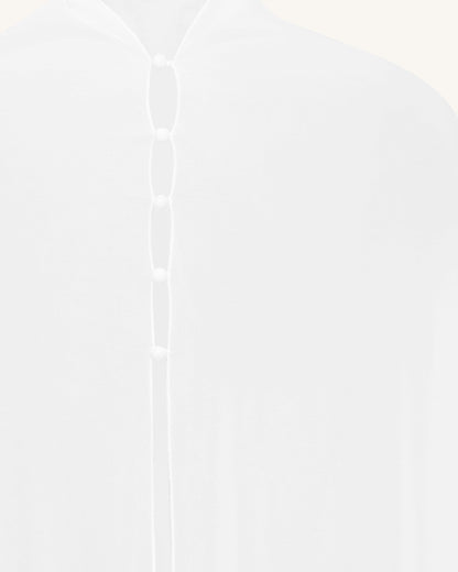 Tulle Cape Shawl - White | JW PEI