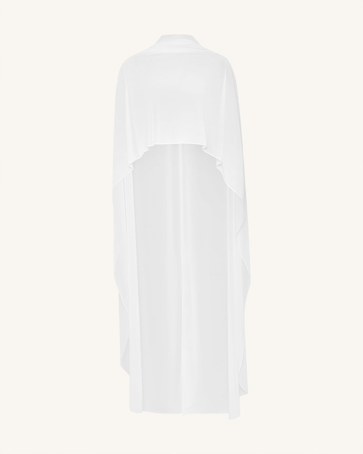 Tulle Cape Shawl - White | JW PEI