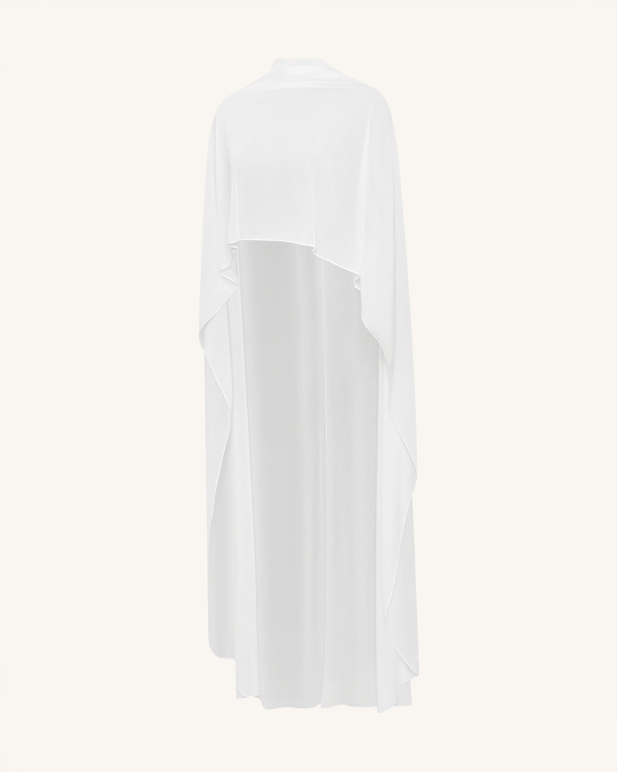Tulle Cape Shawl - White | JW PEI