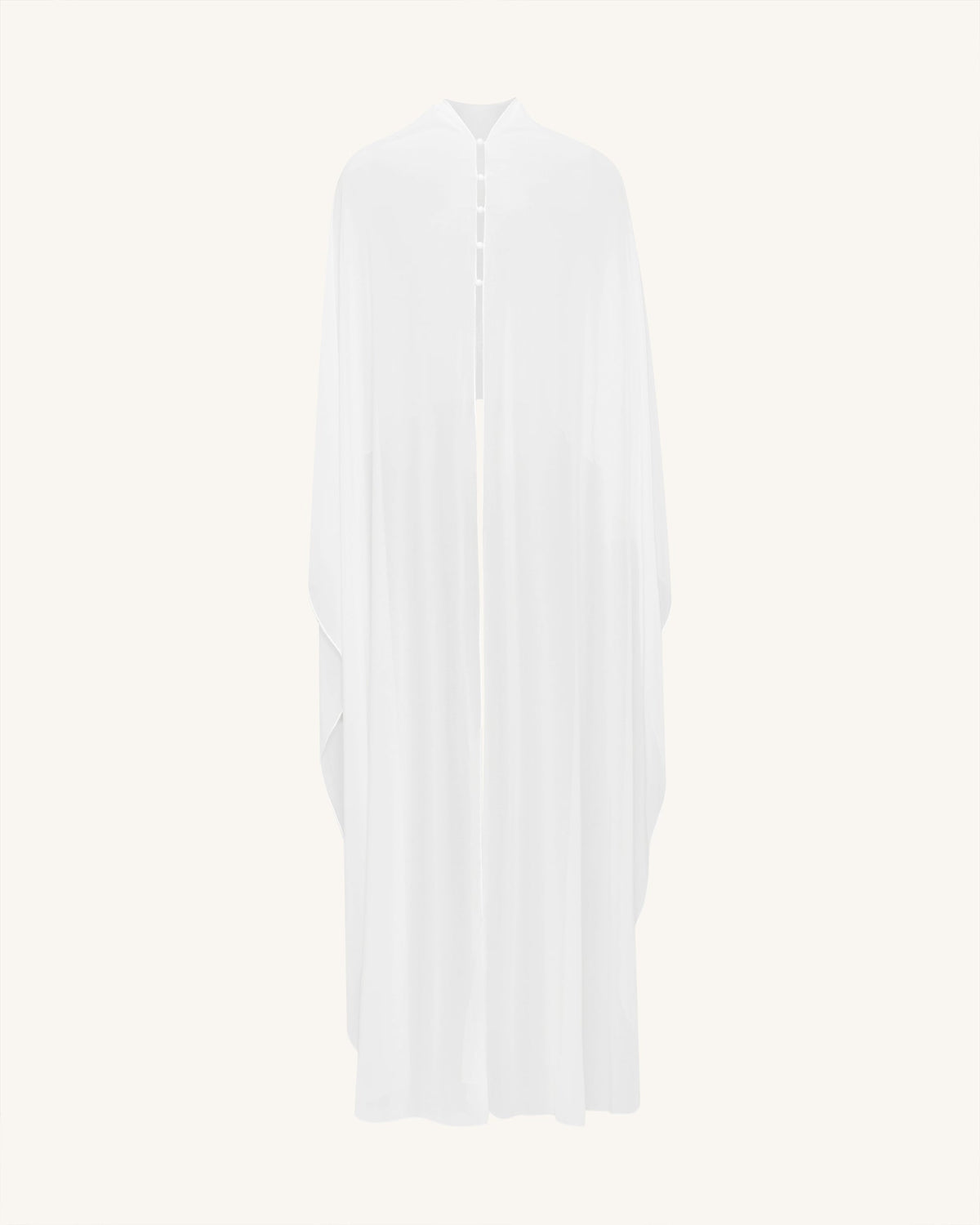 Tulle Cape Shawl - White | JW PEI