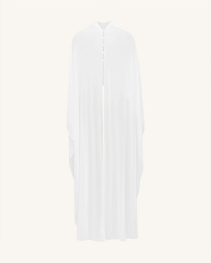 Tulle Cape Shawl - White | JW PEI