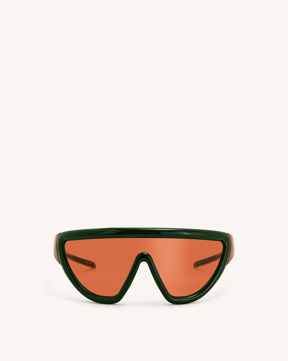 Angelica D Frame Sunglasses - Green | JW PEI