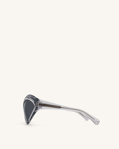 Quorra Cateye Sunglasses - Gray | JW PEI