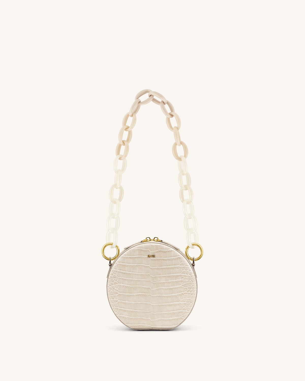 Mya Gradient Acrylic Chain Strap - Ivory | JW PEI