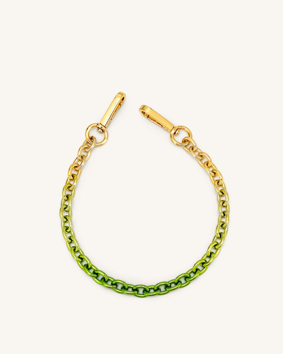 Isla Gradient Chain Strap - Green | JW PEI