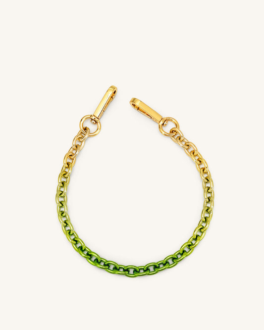 Isla Gradient Chain Strap - Green | JW PEI
