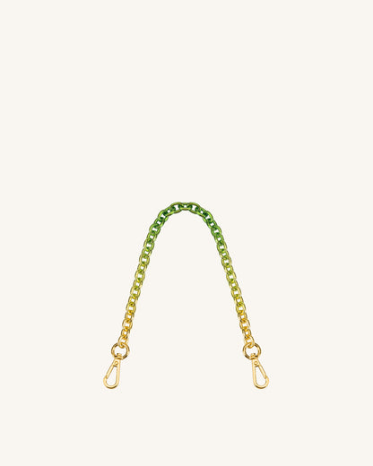 Isla Gradient Chain Strap - Green | JW PEI