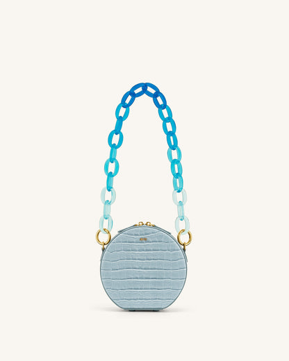 Mya Gradient Acrylic Chain Strap - Blue | JW PEI