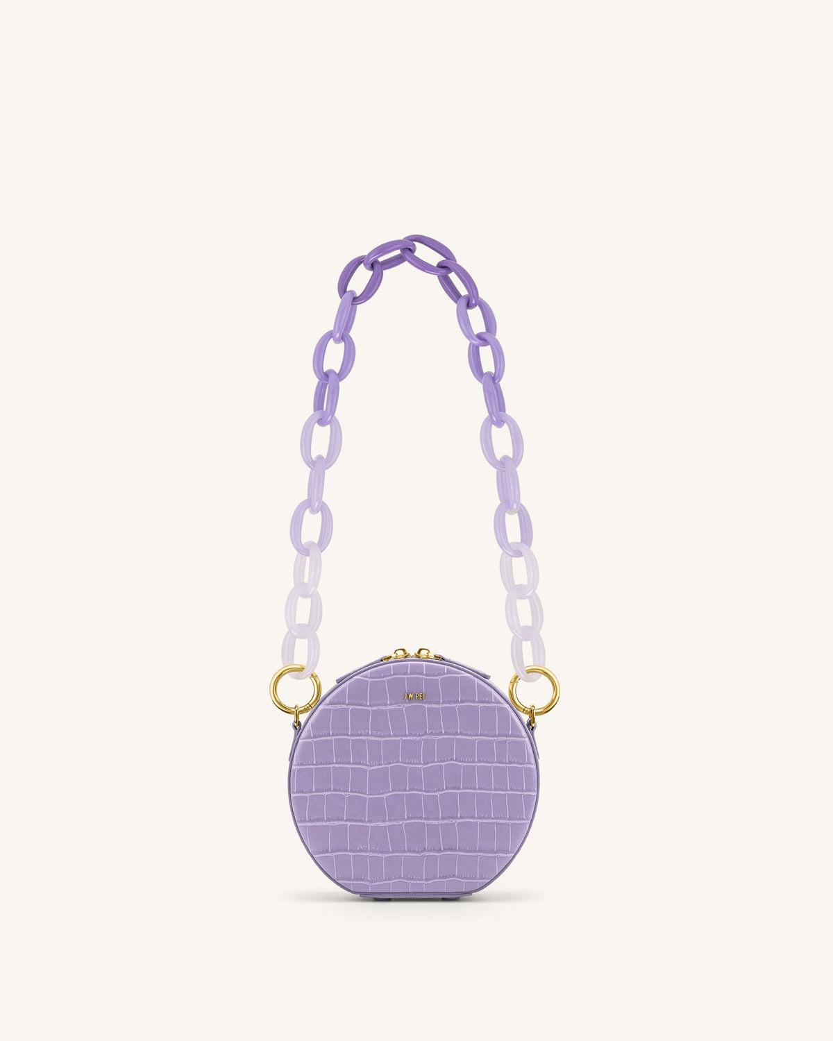 Mya Gradient Acrylic Chain Strap - Purple | JW PEI