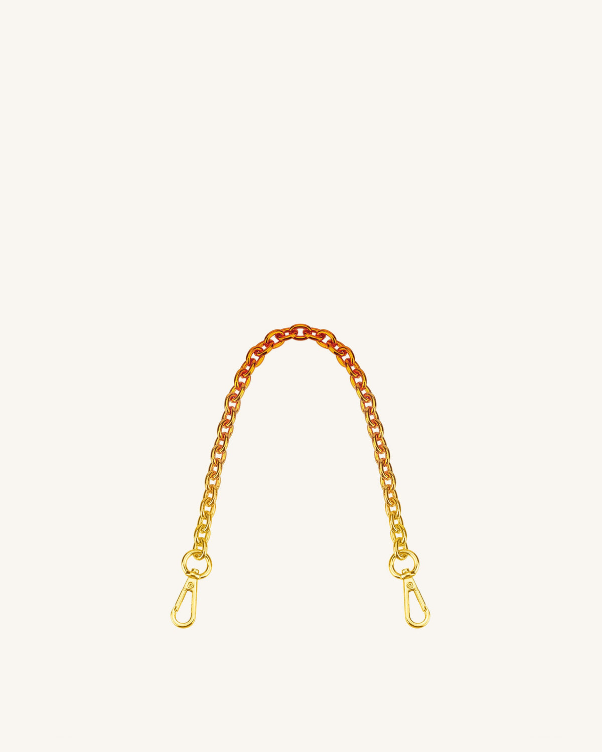 Isla Gradient Chain Strap - Orange | JW PEI