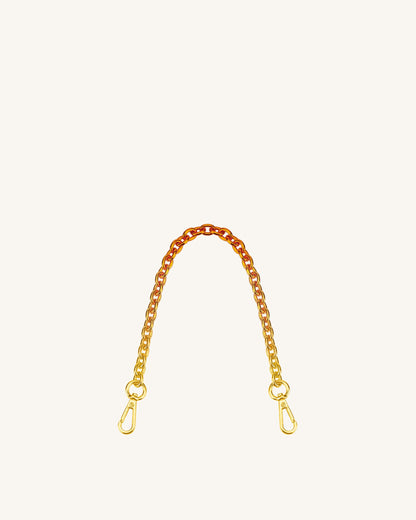 Isla Gradient Chain Strap - Orange | JW PEI