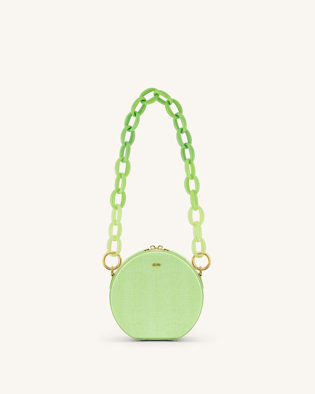 Mya Gradient Acrylic Chain Strap - Green | JW PEI