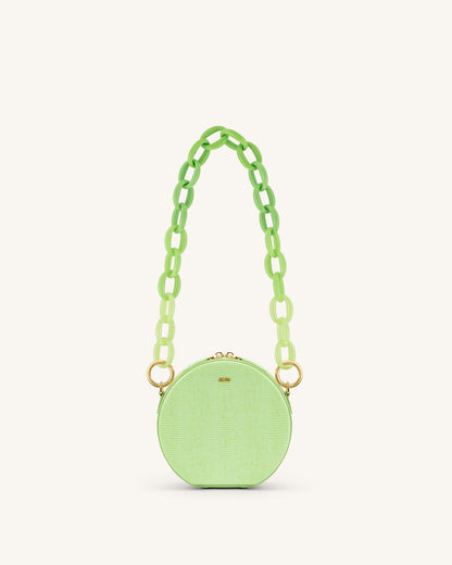 Mya Gradient Acrylic Chain Strap - Green | JW PEI