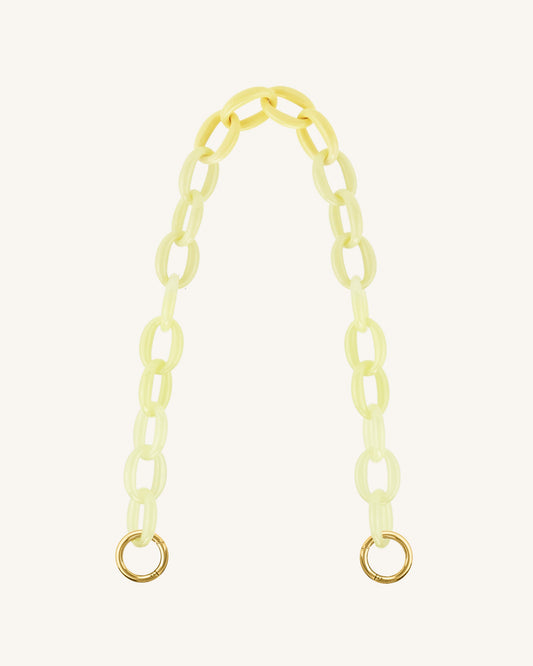 Mya Gradient Acrylic Chain Strap - Yellow | JW PEI