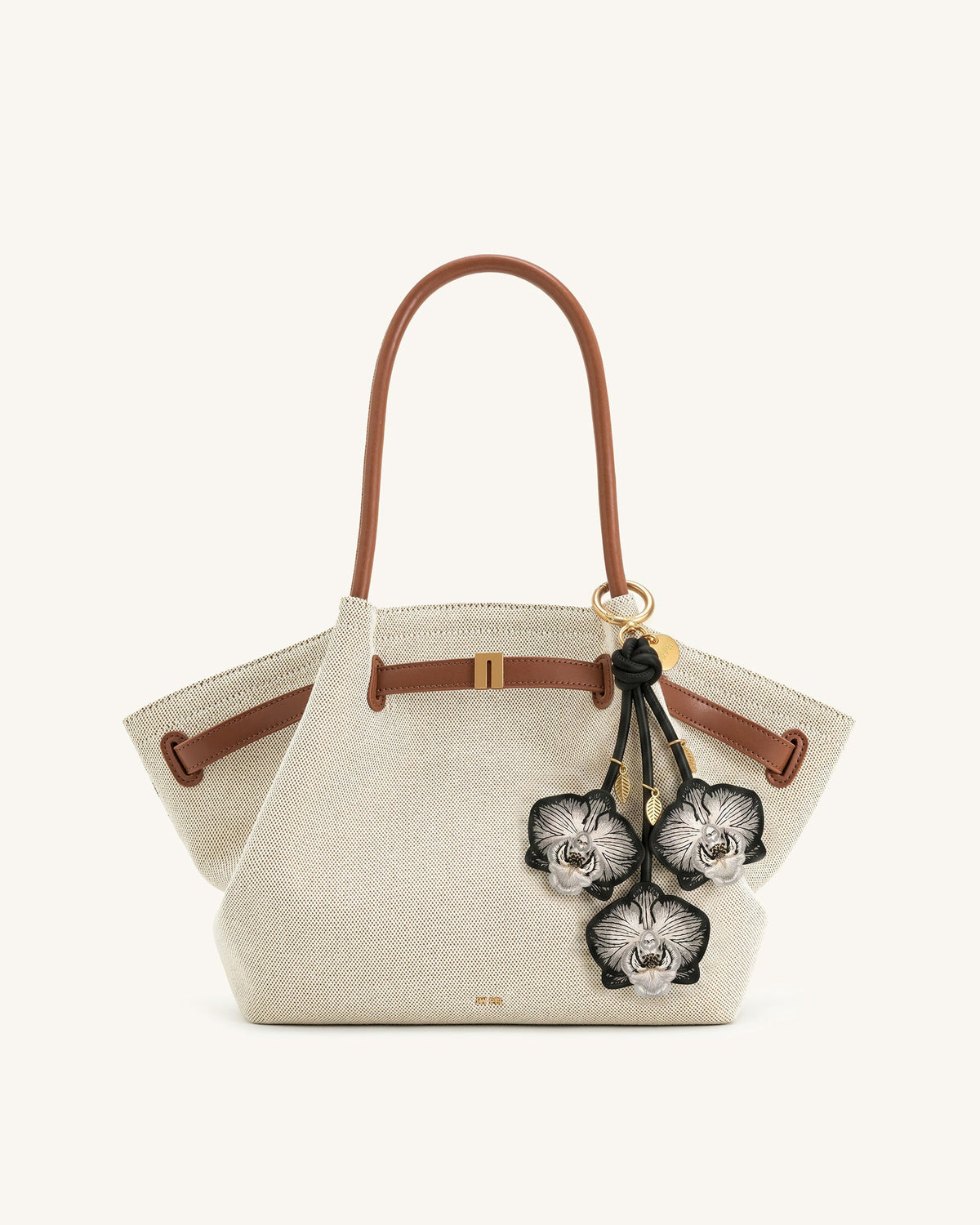 Orchid Bag Charm - Black | JW PEI
