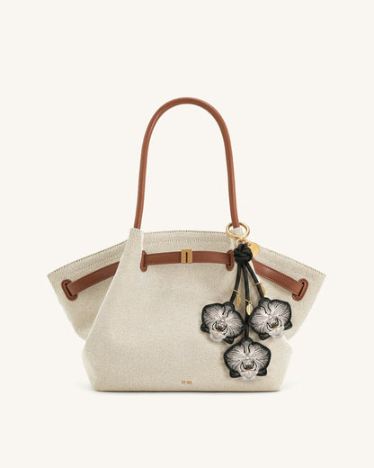 Orchid Bag Charm - Black | JW PEI