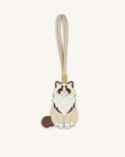 Ragdoll Cat Bag Charm - Beige | JW PEI
