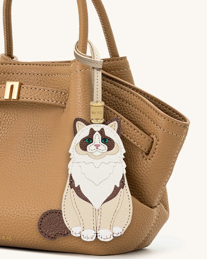 Ragdoll Cat Bag Charm - Beige | JW PEI