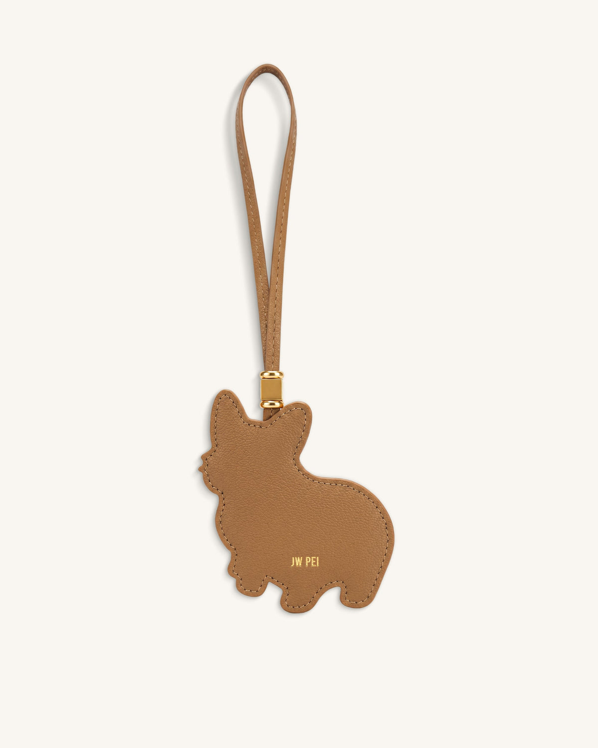 Corgi Bag Charm - Tan Multi | JW PEI