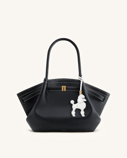 Poodle Bag Charm - White | JW PEI