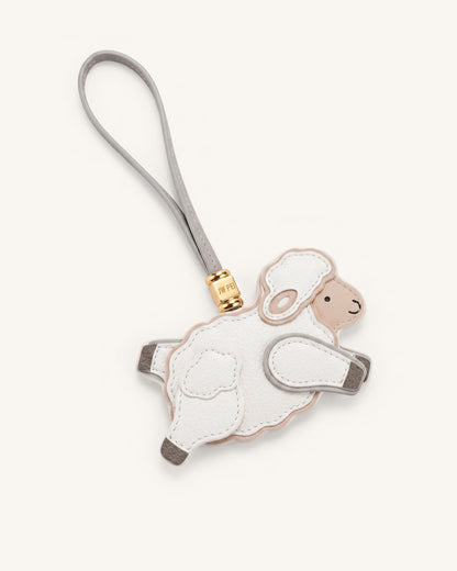 Little Sheep Bag Charm - White | JW PEI
