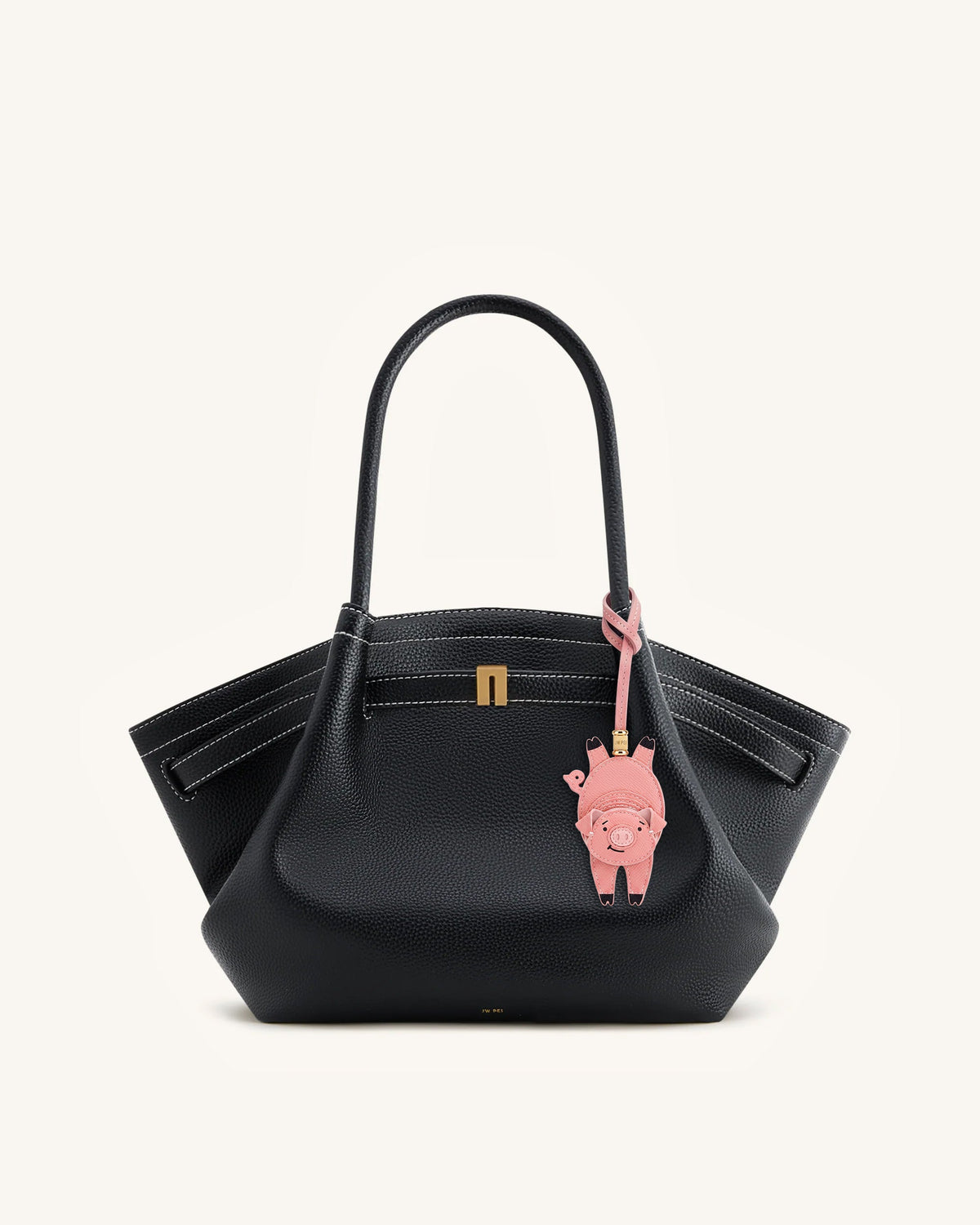Playful Pig Bag Charm - Pink | JW PEI