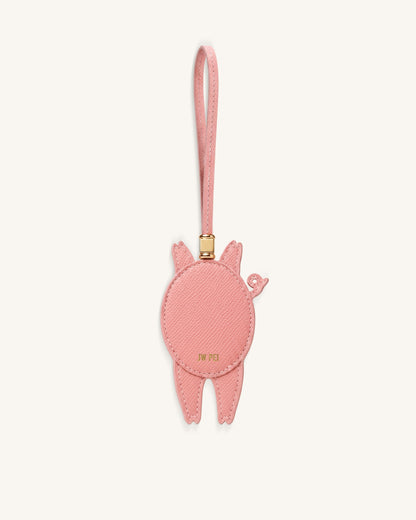 Playful Pig Bag Charm - Pink | JW PEI