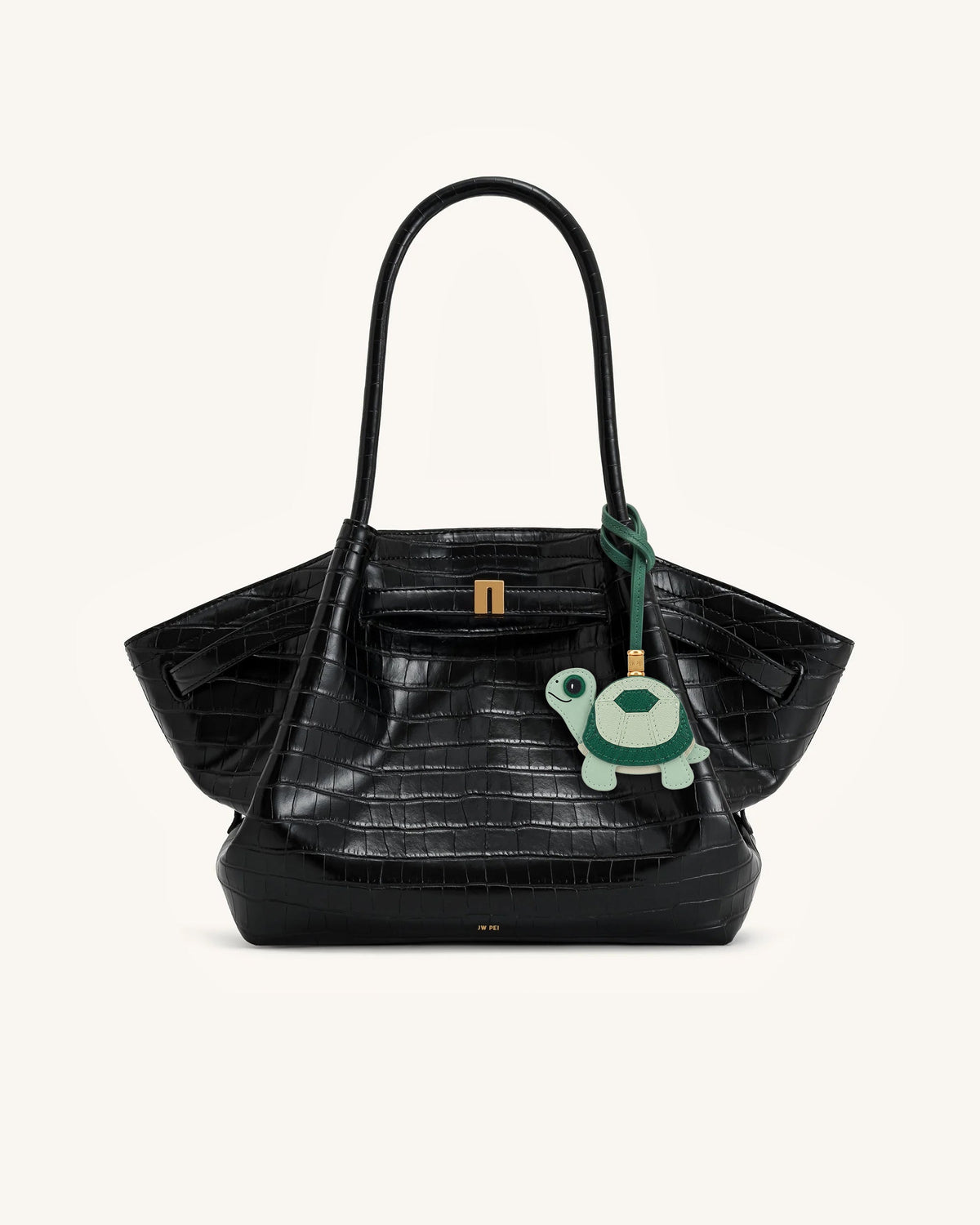 Little Turtle Bag Charm - Green | JW PEI