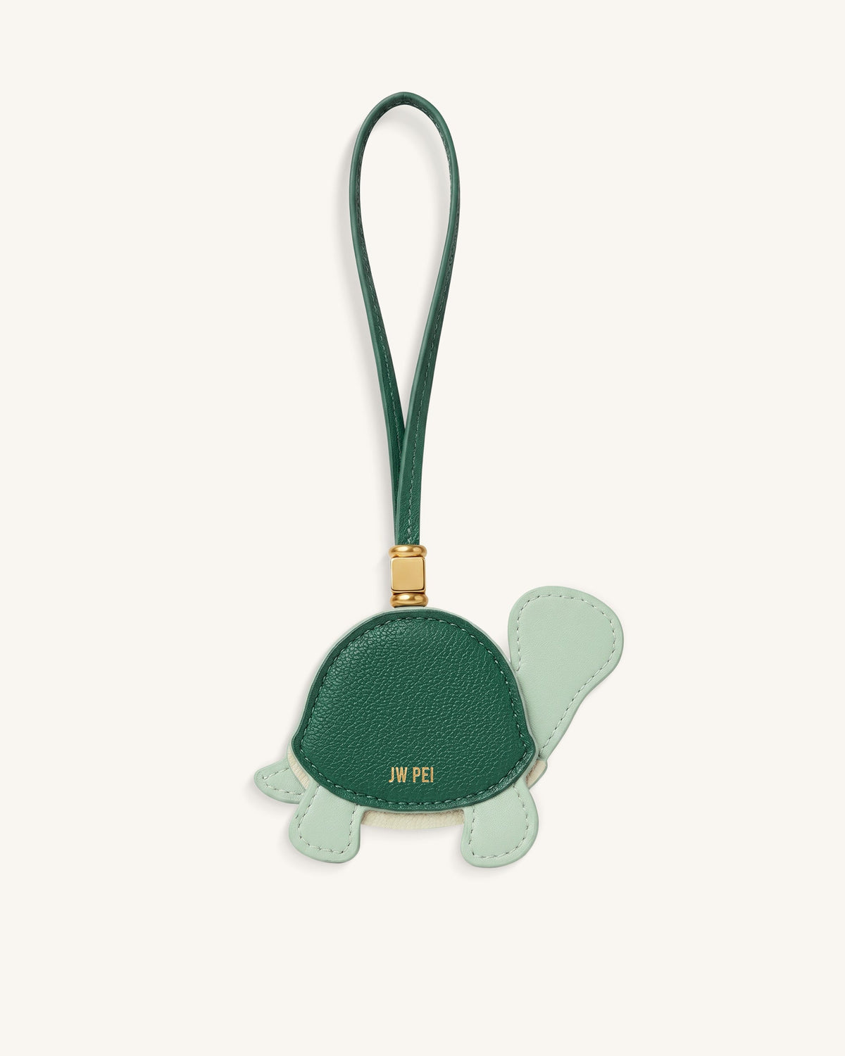 Little Turtle Bag Charm - Green | JW PEI